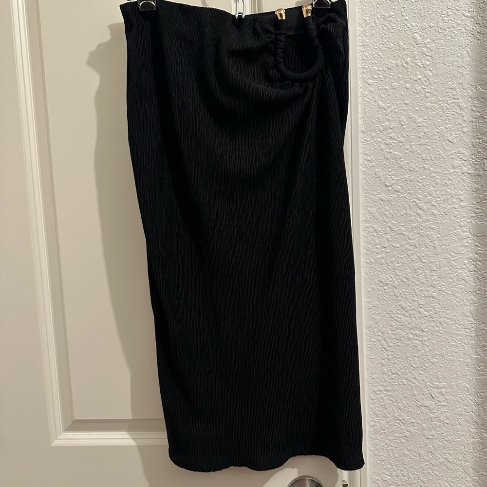 Black Fall Skirt